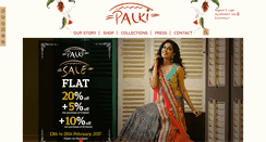 Desktop Screenshot of palki.co.in