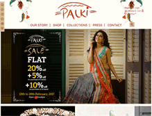 Tablet Screenshot of palki.co.in